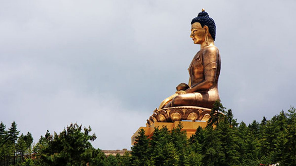 buddha statue in thimphu